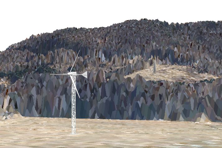 3-D Wind Turbine Models